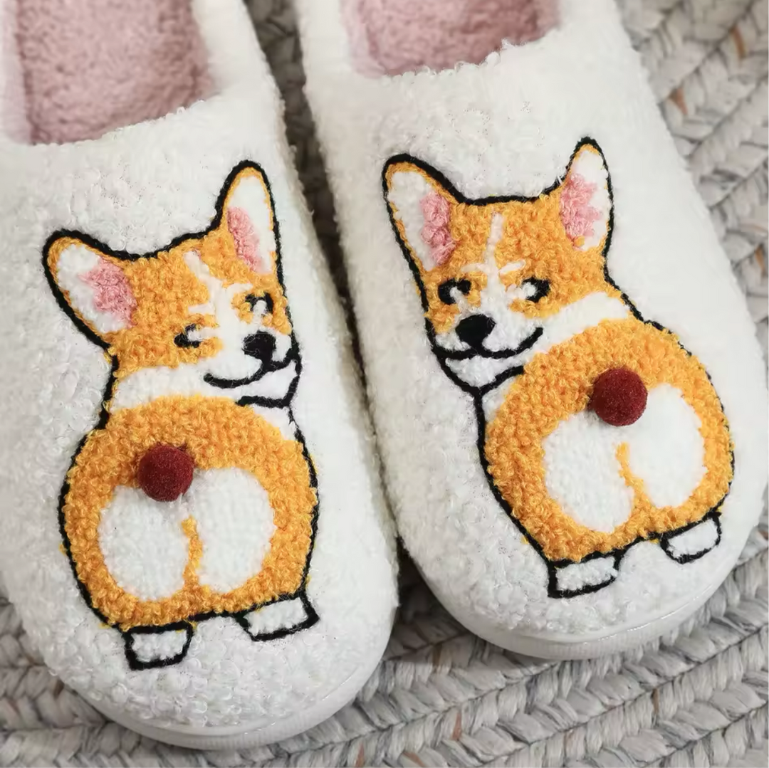 Elizabeth´s Corgi Slides